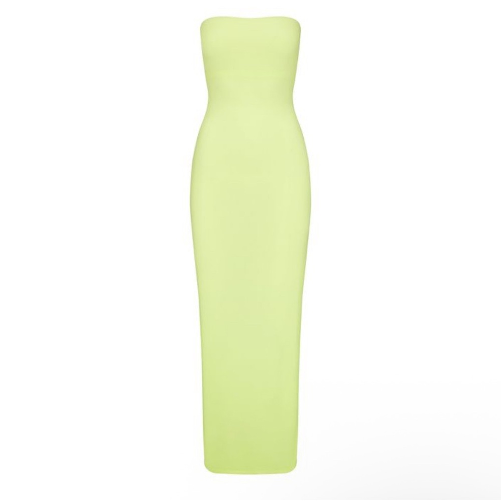 SKIMS Light Green Maxi Dress